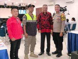 Bhabinkamtibmas Kelurahan Kebon Kosong Amankan Perayaan Natal di Gereja GBI APRON