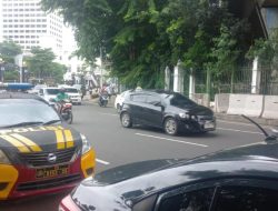 Polsek Metro Gambir Gelar Patroli Monitoring Antisipasi Unjuk Rasa