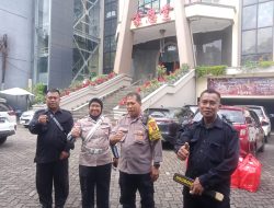 Bhabinkamtibmas Kelurahan Harapan Mulia Amankan Perayaan Natal di Gereja GKI Bungur