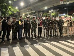 Antisipasi Tawuran Dan Gangguan Kamtibmas Polsek Johar Baru Bersama Tiga Pilar Gelar Patroli Cipta Kondisi Gabungan