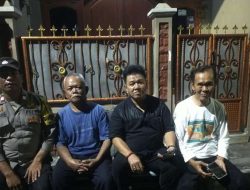 Libur Nataru, Bhabinkamtibmas Kelurahan Galur Ajak Tokoh Masyarakat dan LMK RW 01 Ciptakan Wilayah Aman