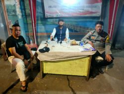 Bhabinkamtibmas Kebon Sirih Hadir Di Perbatasan Kwitang Kalipasir Antisipasi Kejahatan Malam Hari
