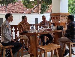 Kapolsek Senen Sambang Dialogis Ke Kantor KPU DKI Jakarta.