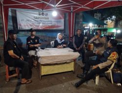 Bhabinkamtibmas Cikini Memberikan Rasa Aman Di Perbatasan Kwitang Kalipasir Menteng