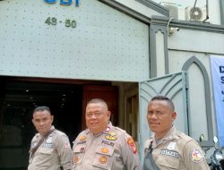 Panit 1 Binmas Amankan Ibadah Minggu Di GBI Karang Anyar
