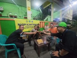 Bhabinkamtibmas Kelurahan Serdang Melaksanakan Kegiatan Ngopi Kamtibmas
