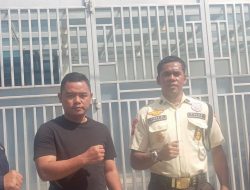 Bhabinkamtibmas Kelurahan Kebon Kelapa Amankan Antisipasi Aksi Unjuk Rasa di Jalan Batu Ceper