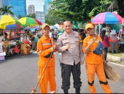 Patroli Dialogis Bhabinkamtibmas Menteng Di Jalan Kusumaatmaja