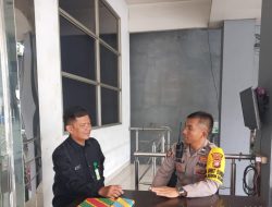 Polsubsektor Roxy Lakukan Sambang dan Patroli di Jalan Biak untuk Antisipasi Gangguan Keamanan