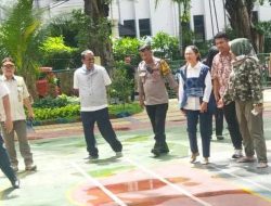 Bhabinkamtibmas Pegangsaan Menghadiri Silahturahmi Dan Serap Aspirasi Warga Di Jalan Borobudur