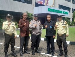Panit Samapta Sambangi Kantor Kemenag RI Lakukan Pembinaan Satuan Pengamanan