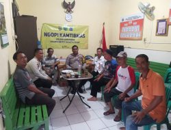 Ngopi Kamtibmas, Dengarkan Saran Dan Masukan Terkait Guantibmas di Wilayah