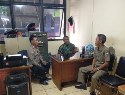 Koordinasi Kamtibmas Kewilayahan Bhabinkamtibmas Galur bersama Babinsa dan Satpol. PP.