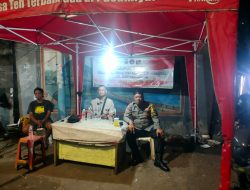 Bhabinkamtibmas Kebon Sirih Hadir Pemantauan Perbatasan Kwitang Kalipasir Menteng Jakarta Pusat