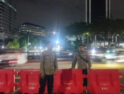 Polsek Metro Gambir Gelar Patroli untuk Jaga Kondusivitas Wilayah Ring 1