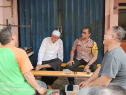 Silaturahmi dengan Ketua RT dan FKDM, Bhabinkamtibmas Kampung Rawa Ajak Warga Tingkatkan Keamanan