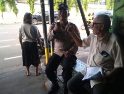 Patroli Keamanan Kewilayahan Kapolsubsektor Galur, Sambang Warga untuk Membangun Komunikasi Positif