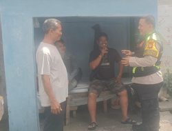 Bhabinkamtibmas Cempaka Putih Barat Sambangi Warga untuk Wujudkan Lingkungan Kondusif