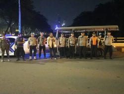 Patroli Cipta Kondisi Menteng Pemantauan Perbatasan Jembatan Tenggulun