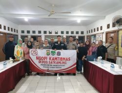 Ngopi Kamtibmas Bersama Polsek Sawah Besar dan Warga RW 07 Gunung Sahari Utara