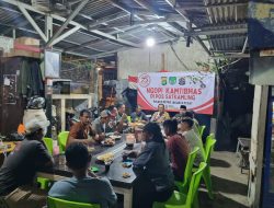 Jalin Silahturahmi, Polsek Metro Tanah Abang Adakan Ngopi Kamtibmas RT 04/07 Karet Tengsin