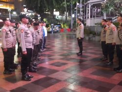 Kapolsek Metro Menteng Pimpin Apel Rayonisasi Di Depan Polsubsektor Thamrin