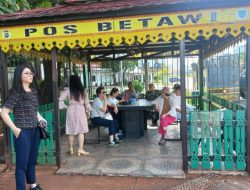 Polsek Metro Gambir Lakukan Patroli dan Penjagaan di Pos Pam Tenda Betawi