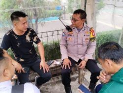 Bangun Kebersamaan Bhabinkamtibmas Cempaka Putih Timur Sambangi Warga Binaannya