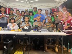 Ngopi Kamtibmas Bersama Polsek Metro Menteng Dan Komunitas Ojek Online Di Jalan Blora Menteng