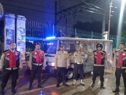 Patroli Cipta Kondisi Polsek Johar Baru Tingkatkan Keamanan dan Kenyamanan Masyarakat