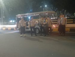 Untuk Mencegah Tindak Kejahatan Patroli Tiga Pilar Menteng Kontrol Perbatasan Jembatan Menteng Tenggulun