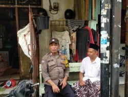 Sambang Kamtibmas, Bhabinkamtibmas Galur Menjalin Silahturahmi dengan Tokoh Agama