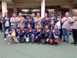Kunjungan FKDM DI Polsek Sawah Besar Untuk Perkuat Sinergi Jaga Kamtibmas