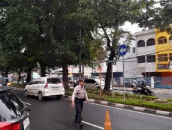 Antisipasi Kepadatan Lalulintas Dan Gesekan Pelajar Unit Samapta Polsek Kemayoran Melaksanakan Ploting Pagi Hari