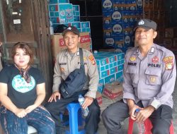 Binmas Polsek Johar Baru Laksanakan Patroli Dialogis, Berikan Imbauan Kamtibmas kepada Masyarakat