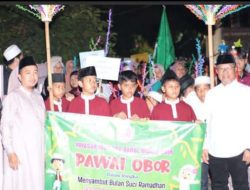 Sambut Bulan Suci Ramadhan Dengan Antusias Warga RT 001 RW 06 Adakan Pawai Obor