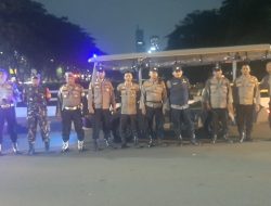 Patroli Cipta Kondisi Menteng Hadir Di Perbatasan Jembatan Menteng Tenggulun Antisipasi Kerawanan Malam