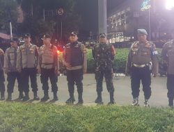 Pemantauan Kawasan Bundaran HI Oleh Patroli Cipta Kondisi Menteng Untuk Ciptakan Situasi Kondusif