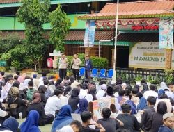Police Goes To School Di SMP Negeri 47 Jakarta Unit Binmas Polsek Cempaka Putih Ajak Pelajar Jaga Ketertiban Selama Libur Awal Ramadhan