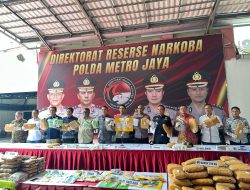 Polda Metro Jaya Tangkap 1.244 Tersangka Narkoba Dalam Dua Bulan