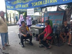 Polsubsektor Roxy Laksanakan Patroli dan Sambang di Kolong Roxy