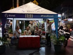 Kapolsek Senen Pengecekan Pos Pam Singgah Ramadhan Di Beberapa Titik