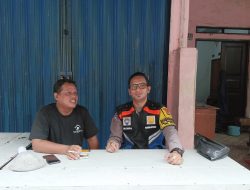 Patroli Dialogis di Bulan Suci Ramadhan Bhabinkamtibmas Kampung Rawa Sambangi Ketua RT 06/05