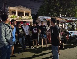 Pemantauan Wilayah Kanit Reskrim Polsek Johar Baru Berikan Himbauan Humanis kepada Anak-anak Remaja