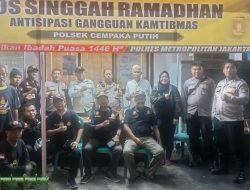 Patroli Malam di Pos Singgah Ramadhan: Antisipasi Tawuran dan Gangguan Kamtibmas di Cempaka Putih