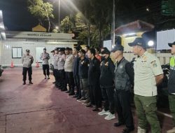 Polsek Cempaka Putih Gelar Apel Cipkon 3 Pilar untuk Antisipasi Gangguan Kamtibmas