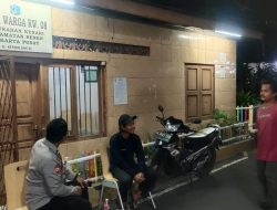 Patroli dan Sambang Pos Kamling Kunci Stabilitas Keamanan di Permukiman