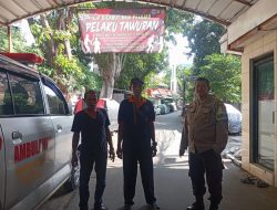 Cegah Konflik, Polsek Metro Gambir Pasang Spanduk Himbauan Anti Tawuran di Kebon Kelapa