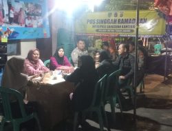 Kapolsubsektor Benhil Amankan Hari Ketujuh Ramadhan Di Pos Singgah RW 09 Kelurahan Petamburan