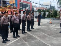 Wakapolsek Metro Menteng Pimpin Pengamanan Antisipasi Massa Unras Di Kantor BPI Danantara Menteng